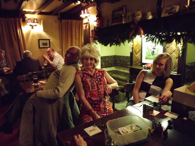60's New Year's Eve party Fox and Hounds, Great Gidding