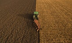 Farming in Great Gidding - ploughing Autumn 2016 II