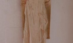 Statue of St Michael - St Michael’s Church, Great Gidding