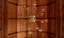 St John's Church, Little Gidding - William Hopkinson chandelier