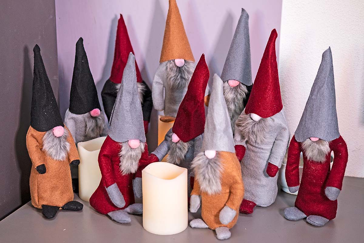 Felt gnomes - Gidding Christmas Cornucopia