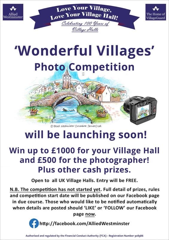 Love Your Village, Love Your Village Hall Photography Competition 