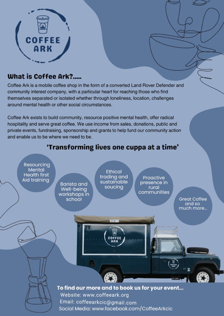 What is Coffee Ark poster