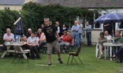 Aunt Sally at the Fox and Hounds Great Gidding, August 2011