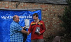 Aunt Sally at the Fox and Hounds Great Gidding, August 2011