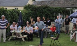 Aunt Sally at the Fox and Hounds Great Gidding, August 2011