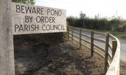 Chapel End Pond restoration 2011