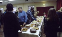 Tea party at the Village Hall