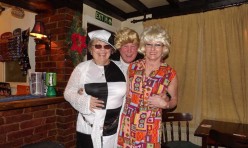 60's New Year's Eve party Fox and Hounds, Great Gidding