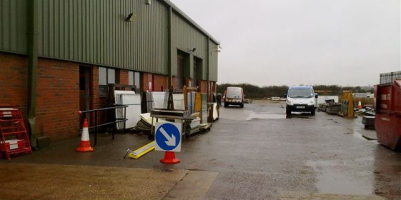 The old Great Gidding Raceway site