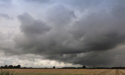 Storm clouds near Little Gidding