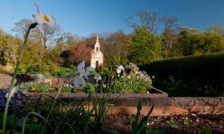 Ferrar House garden, Little Gidding
