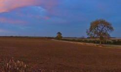 Hemington Lodge Road, Great Gidding, October 2012