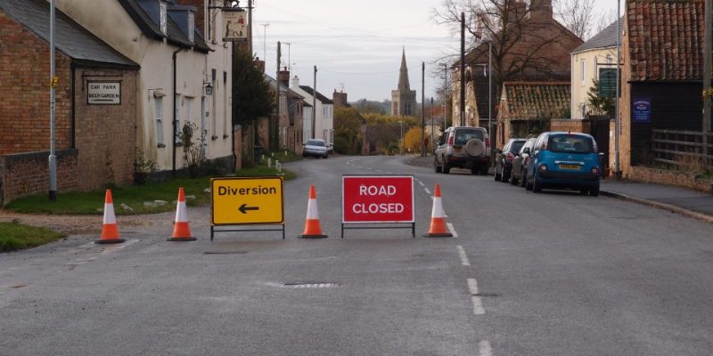 Why is the road closed ?