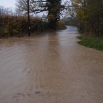 Luddington in the flood