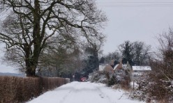 Snow in Little Gidding January 2013