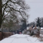 Snow in Little Gidding January 2013