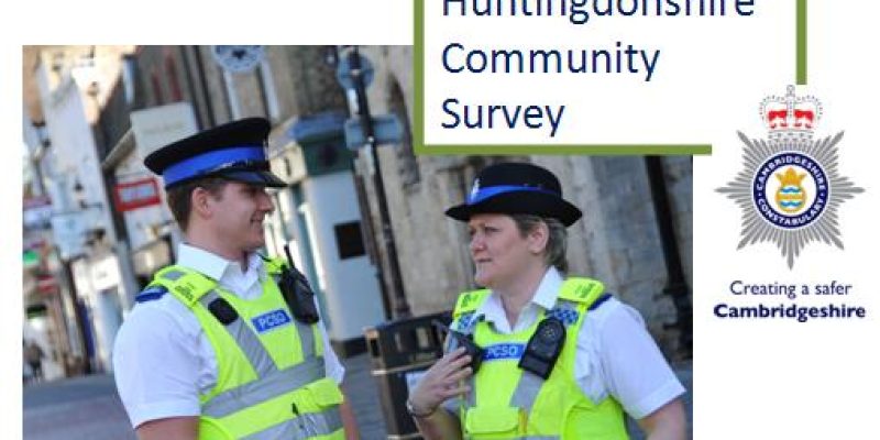 Take part in the 'Policing in Huntingdonshire' survey