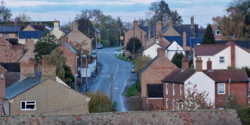 The view from St Michael's Church tower