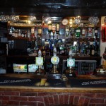 The Fox and Hounds bar - ready for business!