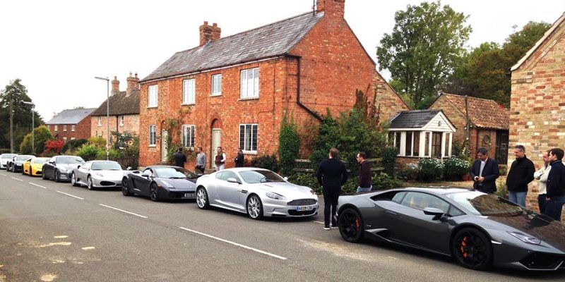 Supercars in Great Gidding