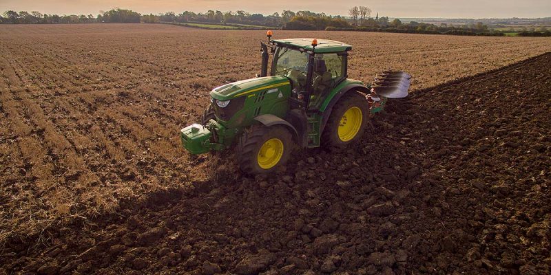 Farming in Great Gidding - ploughing Autumn 2016