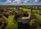 Great Gidding - St Michaels Church looking south