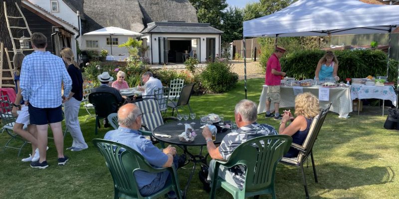 Gidding Garden Party raises £400 for charity