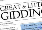 Great Gidding and Little Gidding Parish Council Newsletter