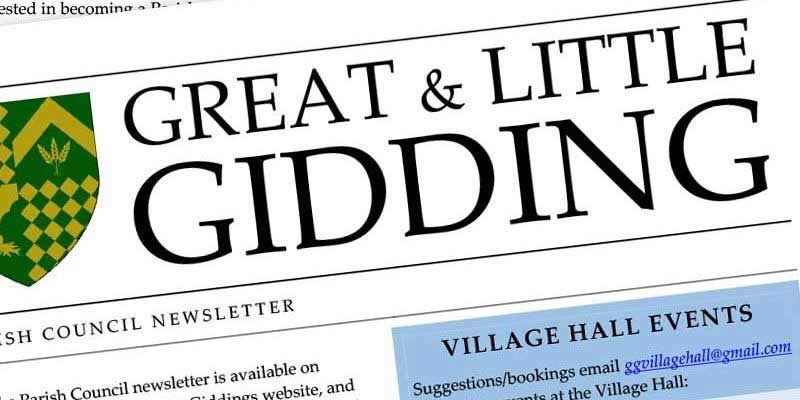 December Parish Council Newsletter for Great and Little Gidding