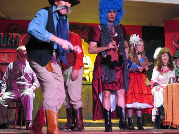 Aladdin Goes West - Great Gidding Panto 2005