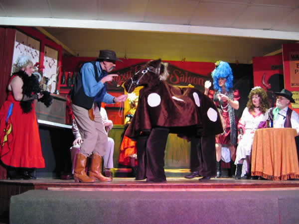 Aladdin Goes West - Great Gidding Panto 2005
