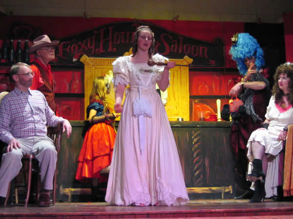 Aladdin Goes West - Great Gidding Panto 2005