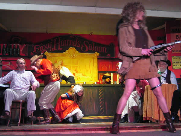 Aladdin Goes West - Great Gidding Panto 2005