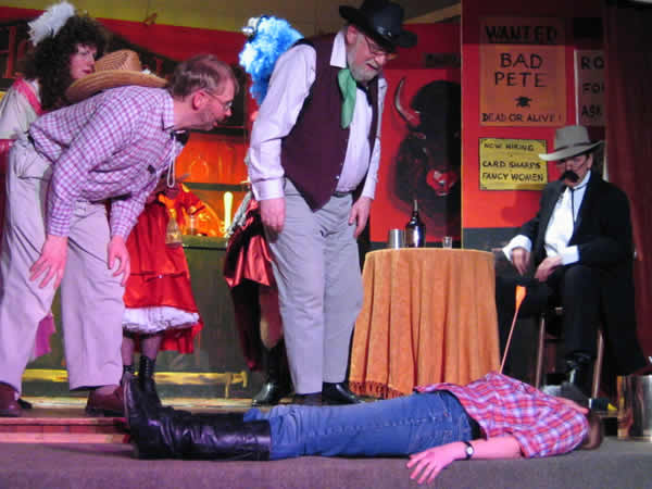 Aladdin Goes West - Great Gidding Panto 2005