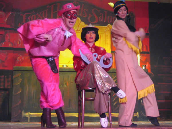 Aladdin Goes West - Great Gidding Panto 2005