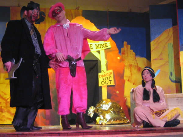 Aladdin Goes West - Great Gidding Panto 2005