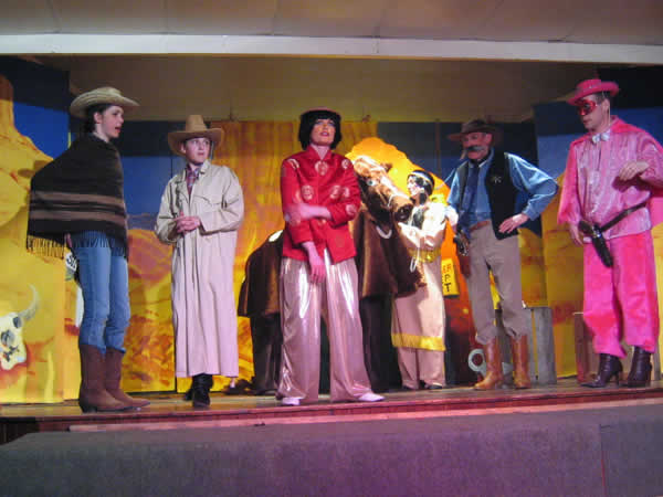 Aladdin Goes West - Great Gidding Panto 2005