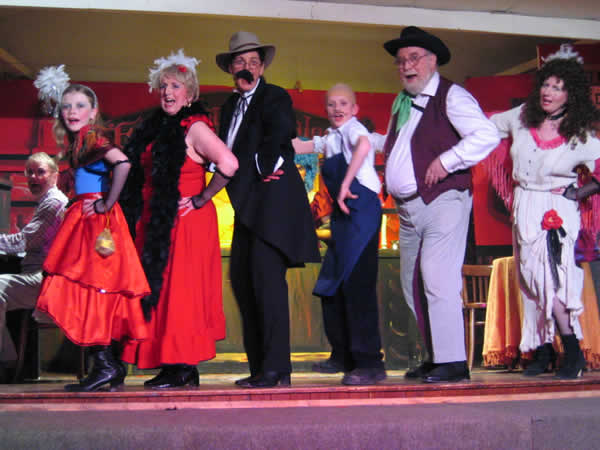 Aladdin Goes West - Great Gidding Panto 2005