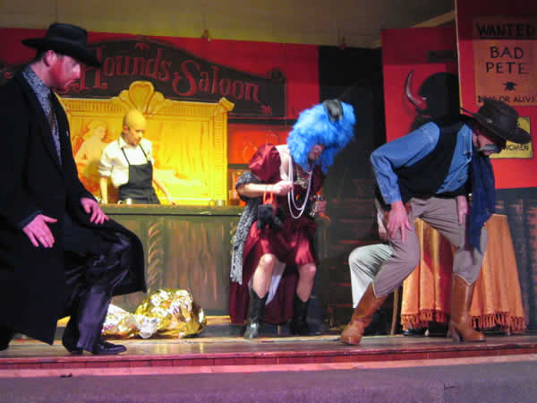 Aladdin Goes West - Great Gidding Panto 2005