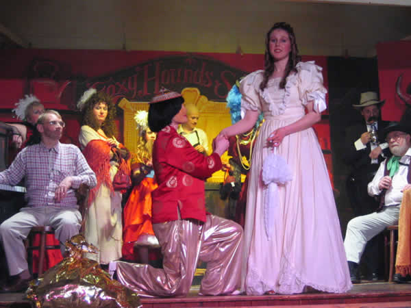 Aladdin Goes West - Great Gidding Panto 2005