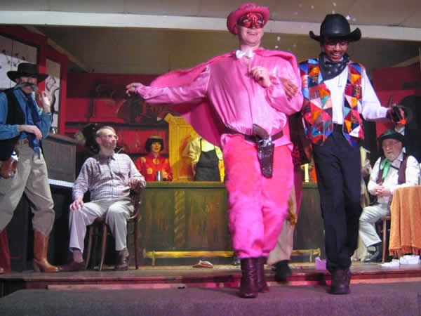 Aladdin Goes West - Great Gidding Panto 2005