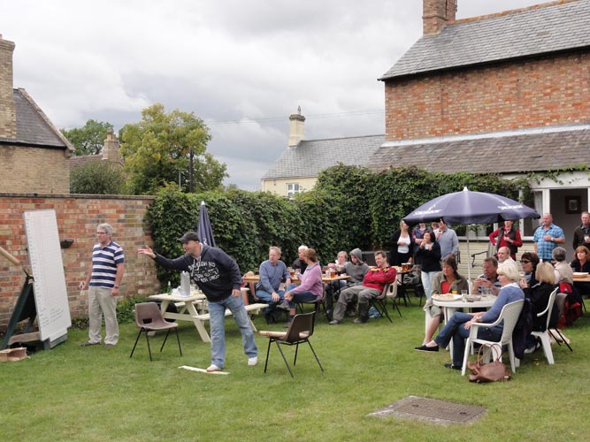 The Inaugural  Aunt Sally Singles Tournament