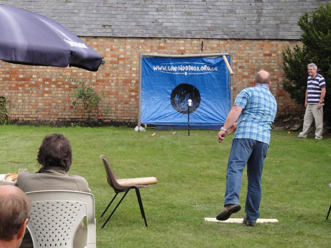 The Inaugural  Aunt Sally Singles Tournament