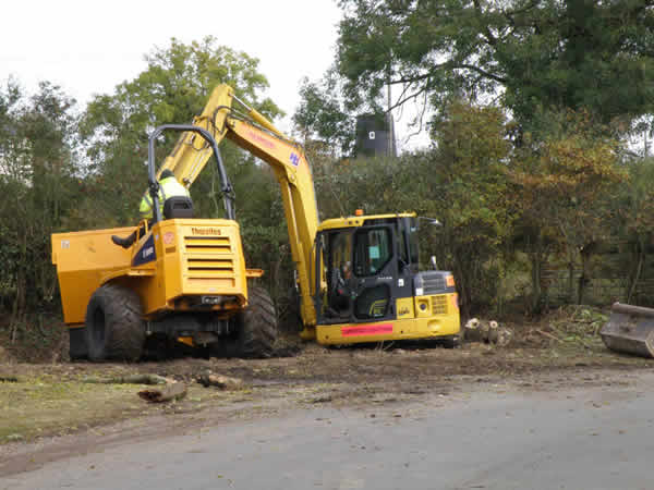 Thanks to an Environmental grant from Huntingdonshire District Council, Chapel End pond has been cleared, dredged and reinstated with a smart post and rail fence