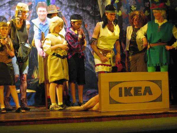 Peter Pan - Great Gidding Panto 2004