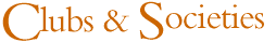 Clubs and Societies