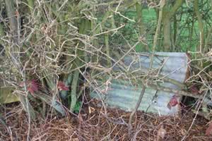 corrugated sheep block