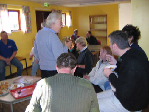 Great Gidding Village Hall Clean Up November 2004