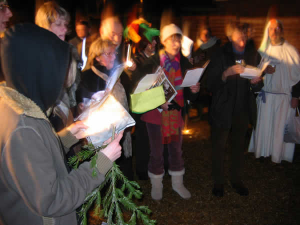 Wassailing in the Giddings